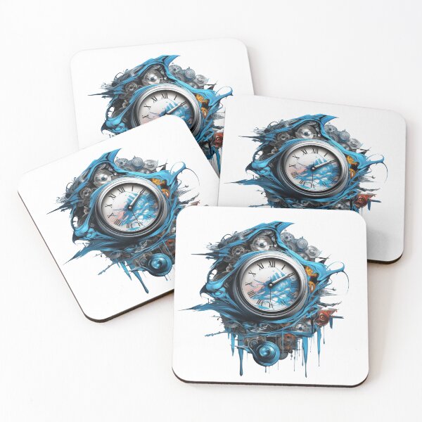 Item preview, Blue clock designed and sold by Gilpro Designs.