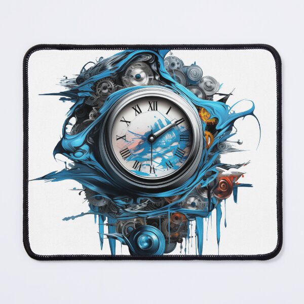 Item preview, Blue clock designed and sold by Gilpro Designs.