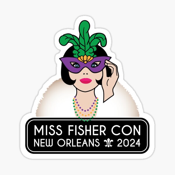 Item preview, Miss Fisher Con 2024 designed and sold by MissFisherCon.