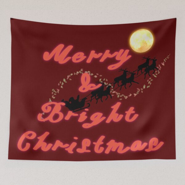 Item preview, Cozy Christmas | joyful reindeer moments | merry and bright christmas joy cheer | maroon designed and sold by DrStickerManiac.
