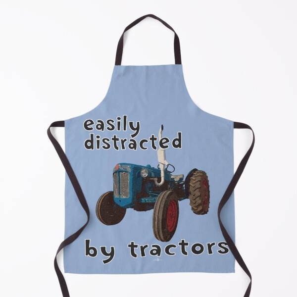 Item preview, easily distracted by tractors designed and sold by SEADOGPRINTS.