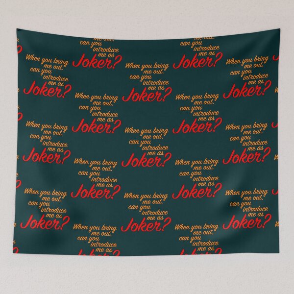 Item preview, Can you introduce me as Joker  designed and sold by namegenerat.