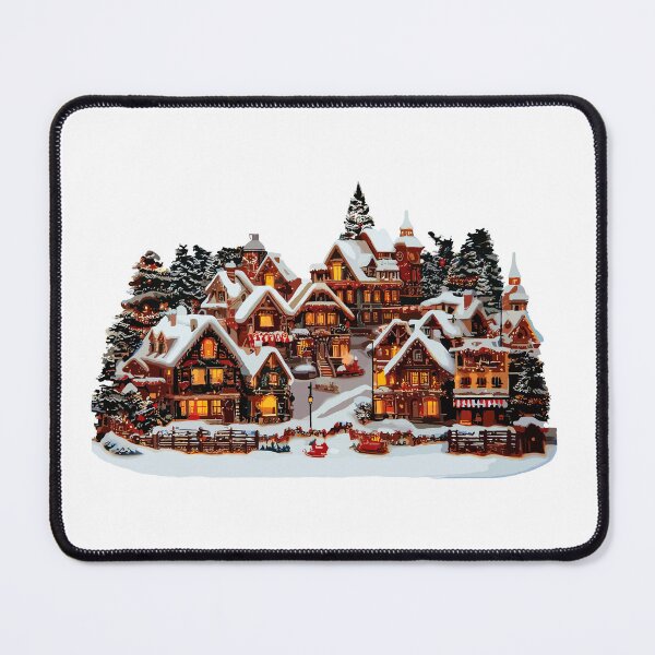 Item preview, Typical Christmas town designed and sold by AlejaJorgeShop.