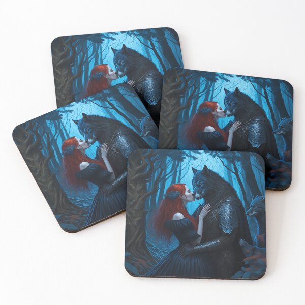Item preview, Two Star Crossed Lovers Meeting in the Forest and Engaging in a Kiss designed and sold by Myahashaye.