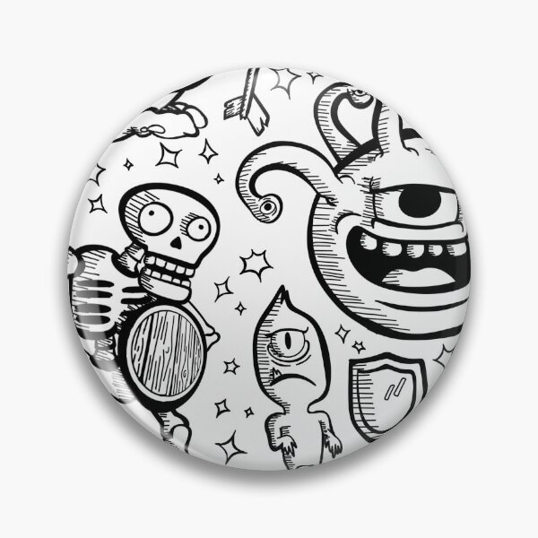 Artikelvorschau, Monster und Abenteurer! - Lustiges Rollenspiel-Zeug - Strichzeichnungen mit Hashlines entworfen und verkauft von ArtBySutherland.