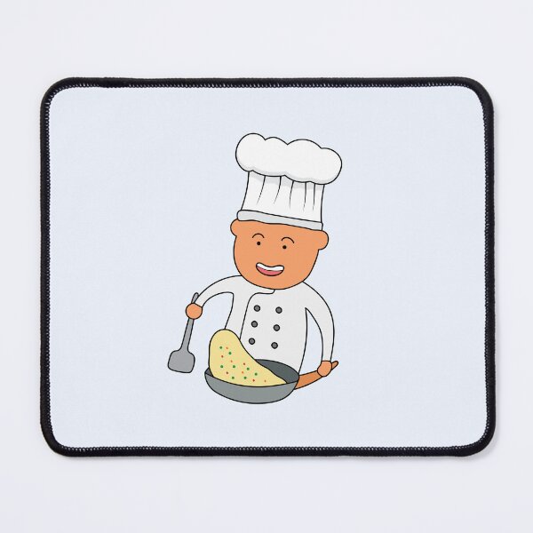 Item preview, chef cooking and flipping fried rice designed and sold by wordspotrayal.