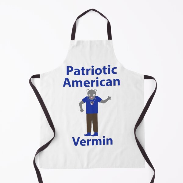 Item preview, Patriotic vermin cute anti Trump design  designed and sold by Rachel the Artist .