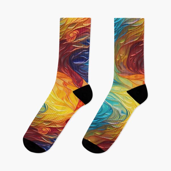 Item preview, Spectrum Mirage: Sunfire Illusions in Liquid Light Artistry designed and sold by polonuim210.