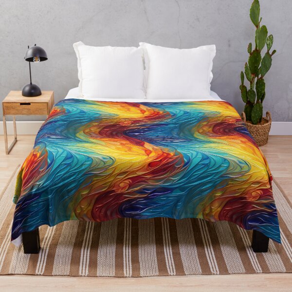 Item preview, Spectrum Mirage: Sunfire Illusions in Liquid Light Artistry designed and sold by polonuim210.