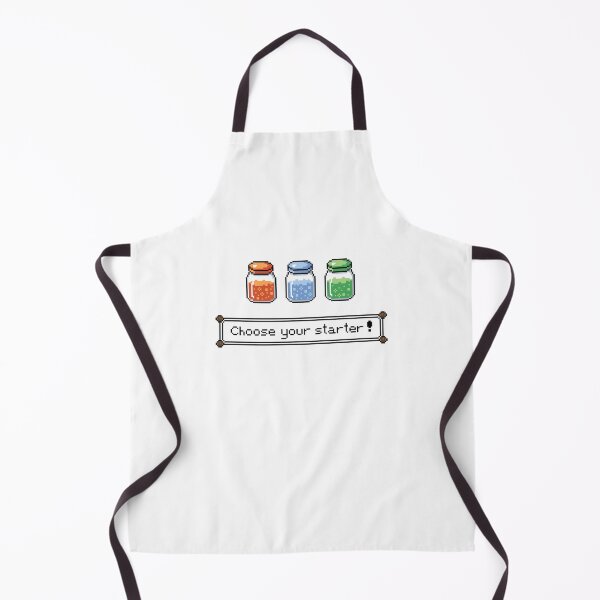 Item preview, Choose Your Sourdough Starters Trio - Retro Pixel Art, Red Blue Green designed and sold by The Plotted Plant.