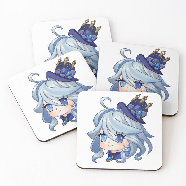 Artikelvorschau, Furina / Focalors Chibi Genshin entworfen und verkauft von Heteyy.
