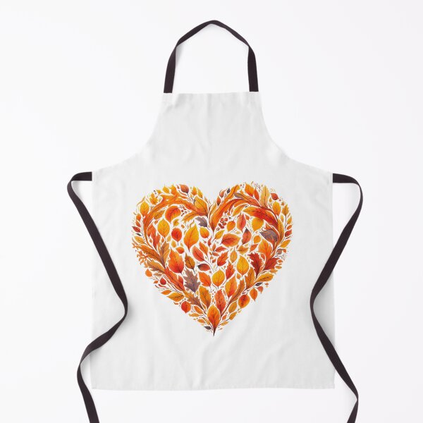 Item preview, Floral heart autumn leaves designed and sold by Seelenretter.