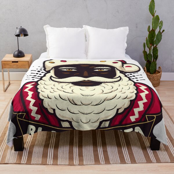 Item preview, Afro Black Santa Coming To Town designed and sold by KitonicTees.