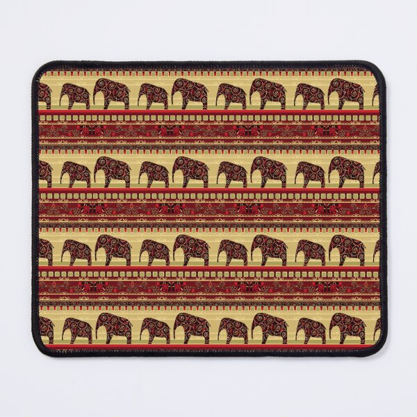 Item preview, African print with elephants designed and sold by fuzzyfox.