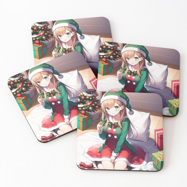 Artikelvorschau, Weihnachts-Anime N – KI entworfen und verkauft von Oldetimemercan.