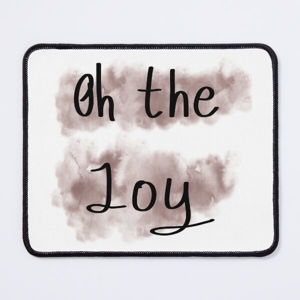 Item preview, oh the joy! | minimalist joy to the world christmas designed and sold by DrStickerManiac.