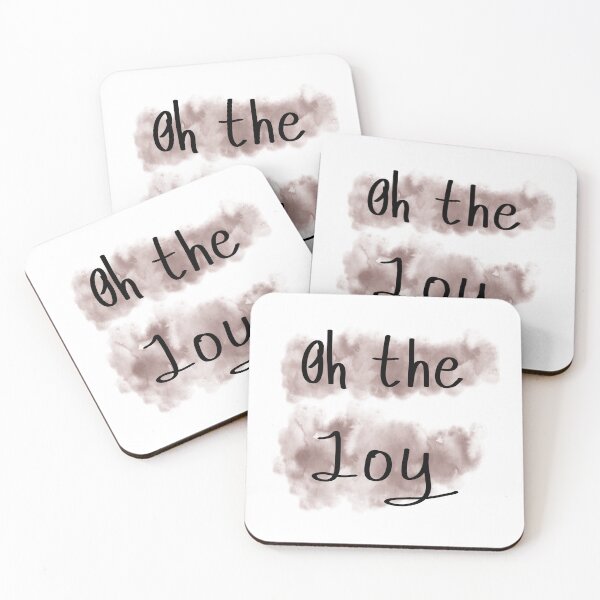 Item preview,  oh the joy!  | minimalist joy to the world christmas designed and sold by DrStickerManiac.
