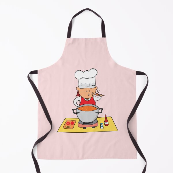 Item preview, chef cooking a soup in the kitchen designed and sold by wordspotrayal.