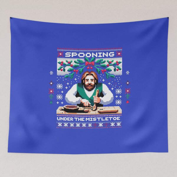 Item preview, Spooning Under The Mistletoe  designed and sold by Matt's Artificial Nature.