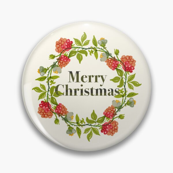 Item preview, Christmas Wreath In Watercolor designed and sold by I Am Cuta.