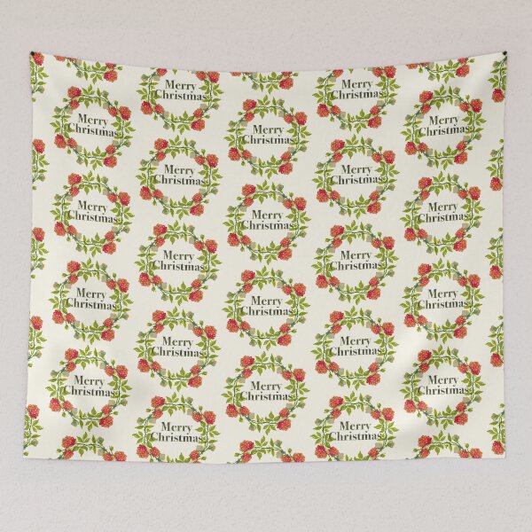 Item preview, Christmas Wreath In Watercolor designed and sold by I Am Cuta.