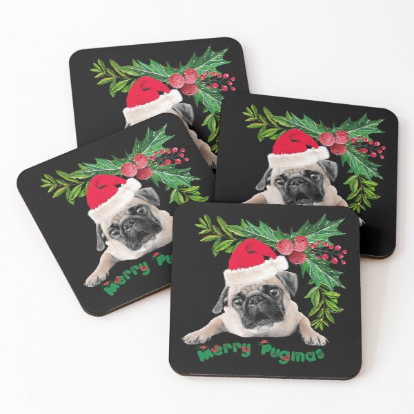 Item preview, Merry Xmas Pug  designed and sold by PugD.