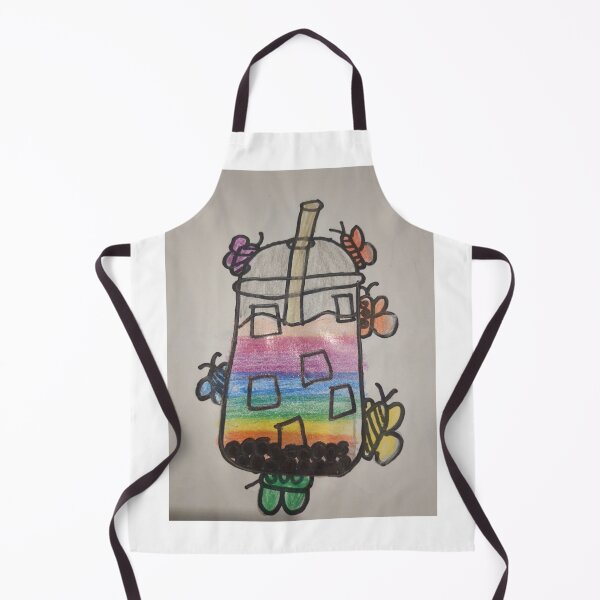 Item preview, Rainbow bubble tea designed and sold by MissMannersArts.