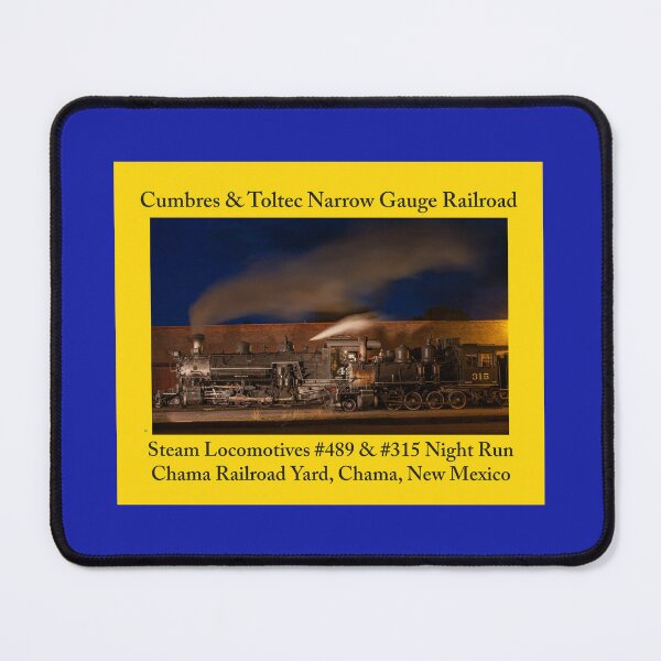 Item preview, Steam Trains As Home Decor: Stickers, Magnets, Desk Mats, Mouse Pads, Pillows, Totes, Mugs, Wall Art, Comforters, Shower Curtains, Clocks, Art Prints, Throw Blankets, Bath Mats, Jigsaw Puzzles & More designed and sold by MoreEZUSA-Here.