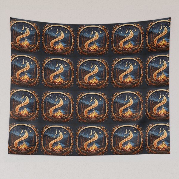 Item preview, Roaring Campfire Logo designed and sold by Best-Art-32.