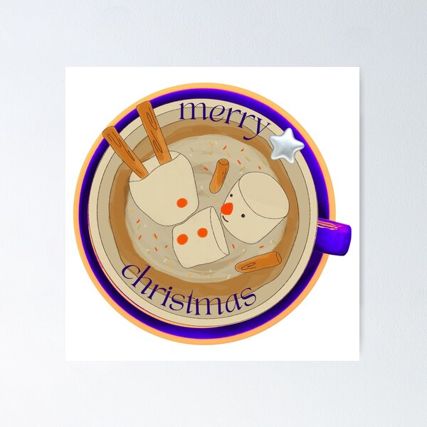 Item preview, Christmas Cinnamon Marshmallow Drink designed and sold by aaalou.