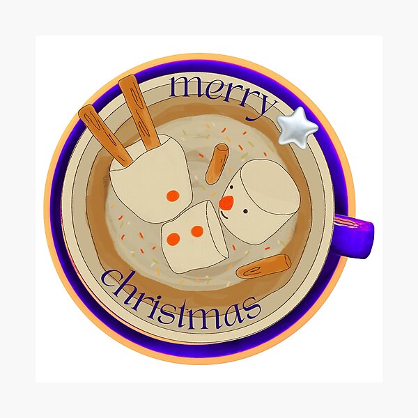 Item preview, Christmas Cinnamon Marshmallow Drink designed and sold by aaalou.