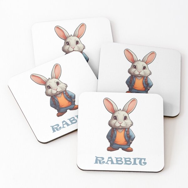 Item preview, Cute cartoon rabbit designed and sold by Jeylushop.