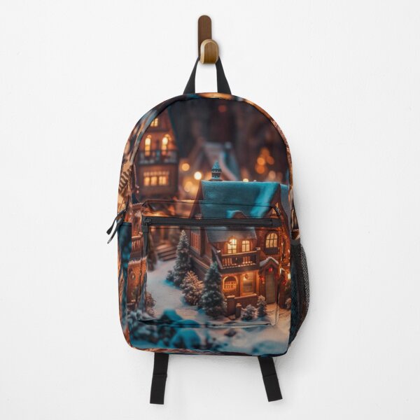 Item preview, Christmas Village in the Winter - Miniature Houses - Christmas Tree, Christmas Light, Christmas Decoration - Christmas Wonderland - Joyeux Noel designed and sold by MyArt23.
