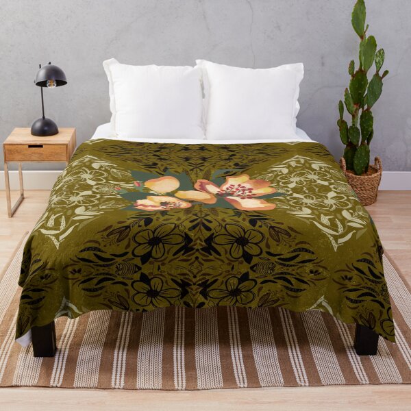 Item preview, Beautiful, textured, bohemian design floral designed and sold by Ldydesign.