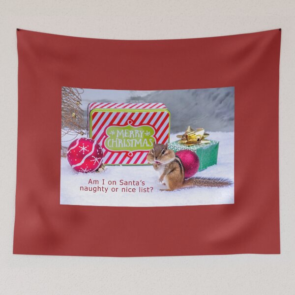 Item preview, Chipmunk on Santa's list designed and sold by Susan Sheldon.