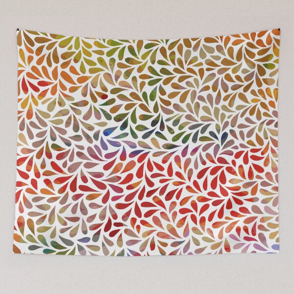 Item preview, Rainbow Foliage Tapestry: Nature's Chromatic Symphony designed and sold by GAP90.