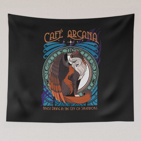 Item preview, Café Arcana - Tressym designed and sold by Milmino.