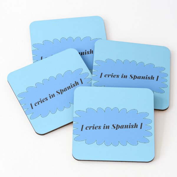 Item preview, Cries in Spanish  designed and sold by Mahe Jabeen.