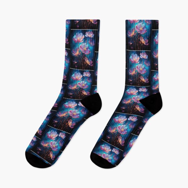 Item preview, Ethereal Cosmos Flower Print designed and sold by PaperieJennifer.