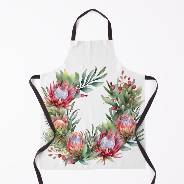 Item preview, Protea Wreath, Christmas Wreath designed and sold by IzzettDigital.