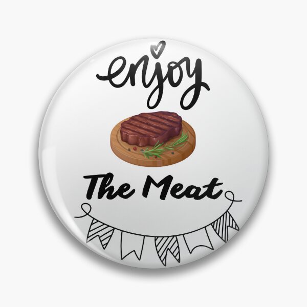 Item preview, funny: Enjoy, meat eater designed and sold by MJOSTORE.