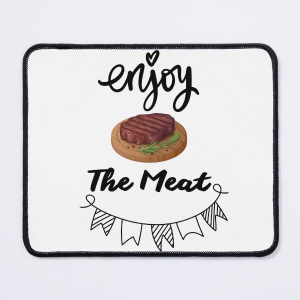 Item preview, funny: Enjoy, meat eater designed and sold by MJOSTORE.