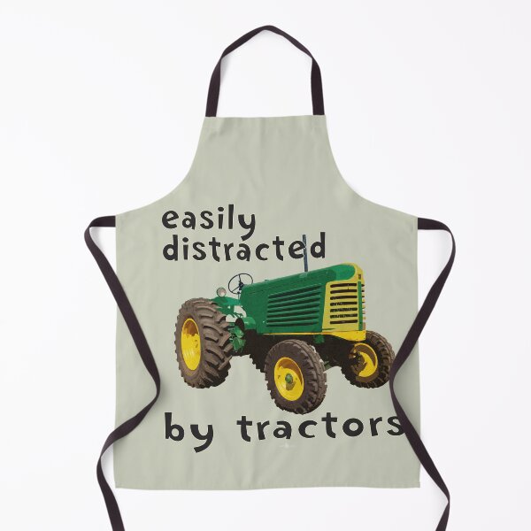 Item preview, easily distracted by tractors designed and sold by SEADOGPRINTS.