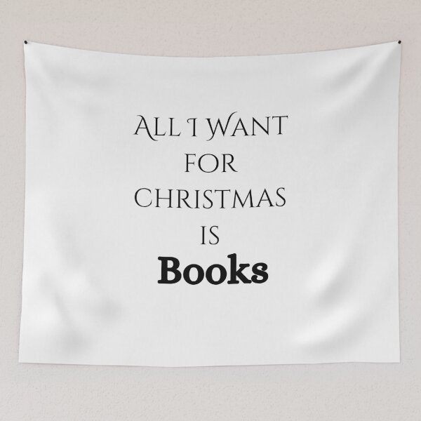 Item preview, All I Want For Christmas Is Books designed and sold by Susan-Marie220.