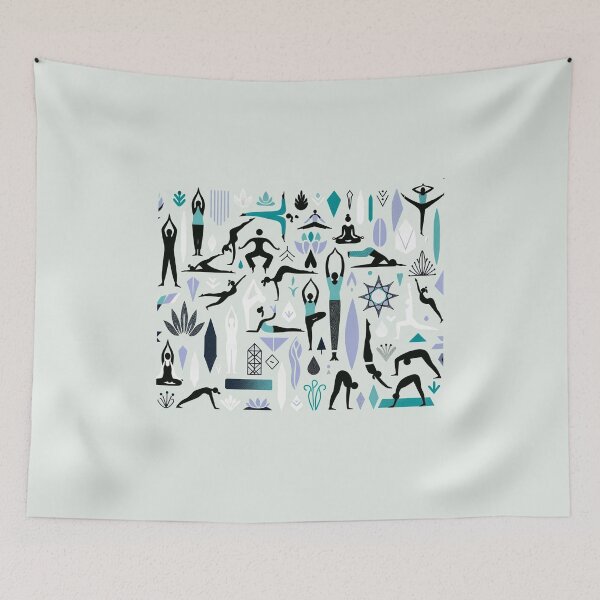 Item preview, Yoga Silhouettes designed and sold by vicobu.