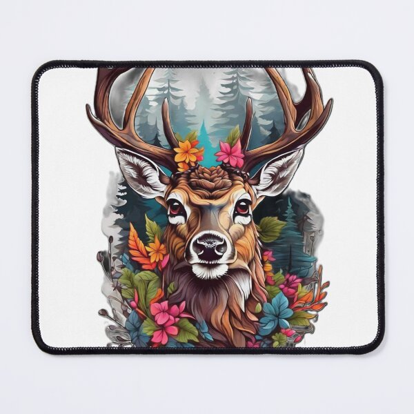 Item preview, A deer in wood nature designed and sold by reksitawardani.