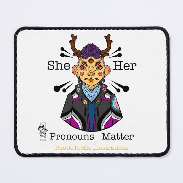 Item preview, Pronouns , She her designed and sold by Mae Greyfrost.