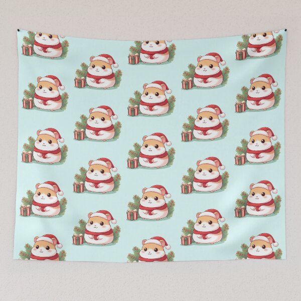 Item preview, Cute Christmas Hamster designed and sold by KAI-Studio.