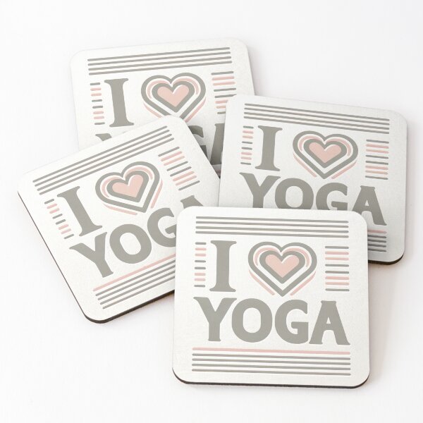 Item preview, I love yoga designed and sold by vicobu.