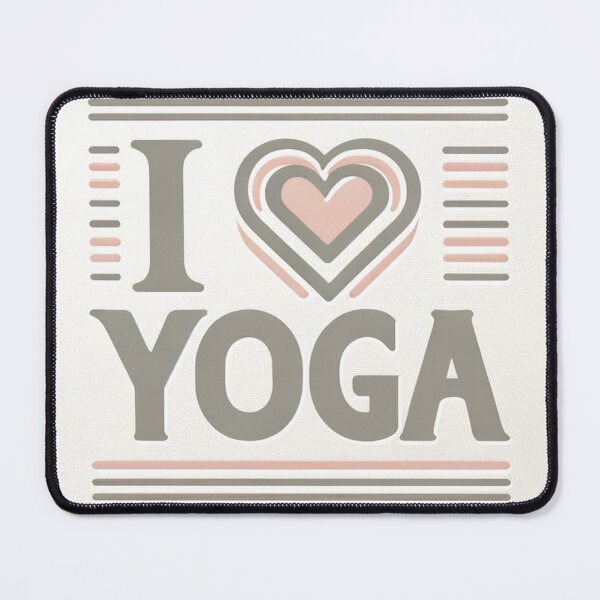 Item preview, I love yoga designed and sold by vicobu.
